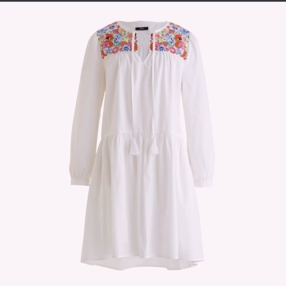 REIMAGINED BY J CREW - SIZE XL - FARMER’S MARKET DRESS TUNIC - EMBROIDERED B21 - Picture 1 of 15